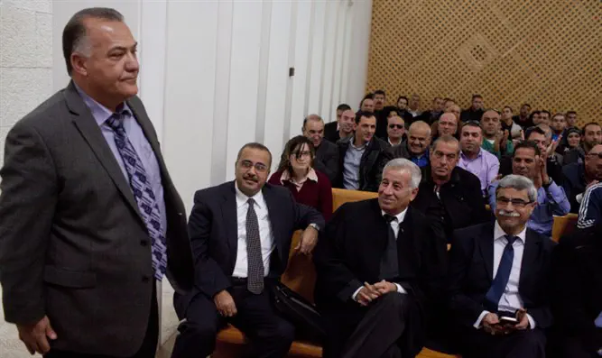 Nazareth Mayor Ali Salam during voter fraud investigation