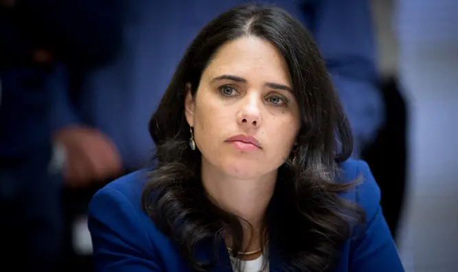 Justice Minister Ayelet Shaked