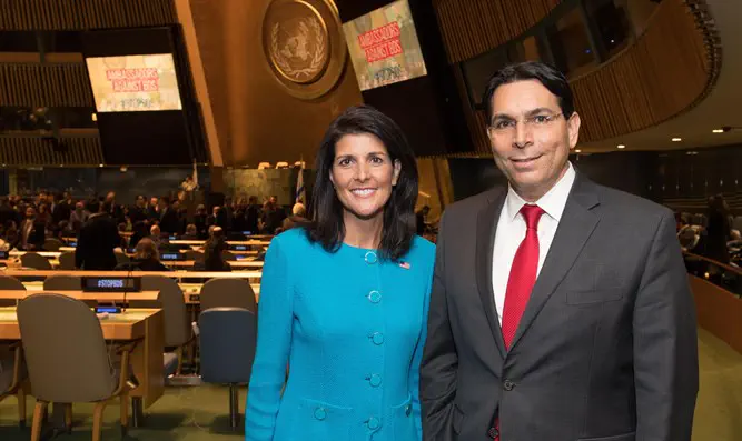 Danon and Haley at the UN
