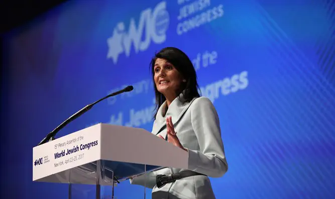 Ambassador Nikki Haley at WJC conference